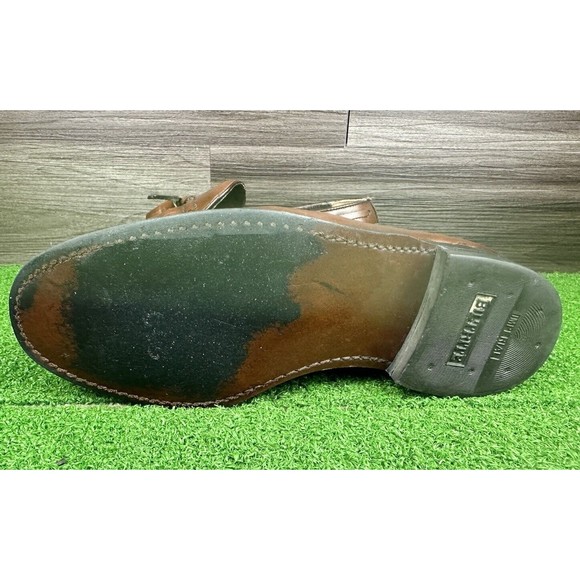 Vintage Stuart McGuire Men's Leather  BiltRite Imperial Wingtips Size 8 1/2 - Picture 6 of 6